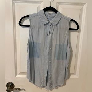 Rails Chambray Button Down Tank